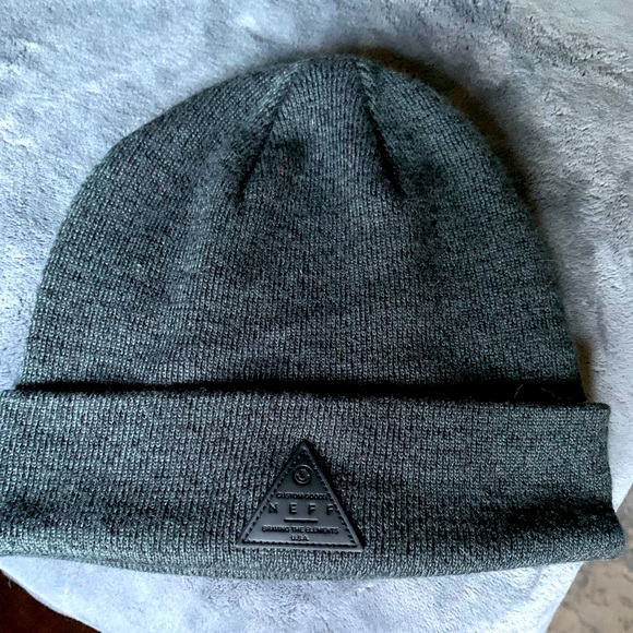 Neff Other - Neff Dark Gray Beanie